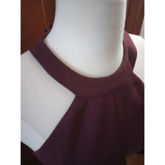 Keep sake Dress Burgundy Lined Adore You Mini Dress Size XS Originally $169 - Picture 5 of 15